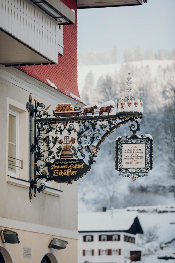 Brauereigasthof Schaeffler Миссен-Вильхамс Экстерьер фото